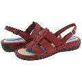 Fitzwell Lilly Red Leather