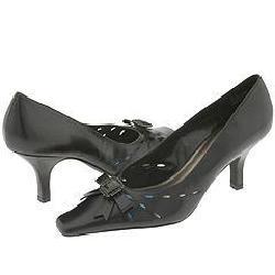 Fitzwell Shelley Black Leather