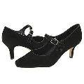 Bouquets Teardrop Black Suede Leather