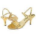 Bouquets Jackie Gold Snake Leather