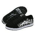 Lakai Mariano Black/White Suede Print