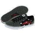 Lakai Coda Select French Connection Grey/Black Suede Print