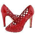 J Lo Lace Red Patent