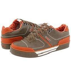 310 Motoring Lyford Taupe Leather/Orange Leather Trim