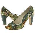 Exchange by Charles David Fuss Green Fabric