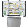 LG 22-cubic-foot French Door Titanium Refrigerator