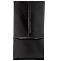 LG French Door Smooth Black Refrigerator