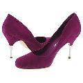 Boutique 58 Roxana Purple Suede
