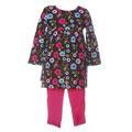 Flapdoodles Girl's 2-piece Floral Outfit