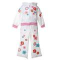 Flapdoodles Girl's 2-piece White Floral Outfit