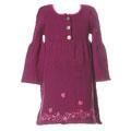 Flapdoodles Girl's Midnight Grape Dress