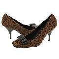 Via Spiga Hood Leopard Suede