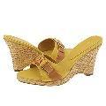 AK Anne Klein Hagan Light Yellow/Medium Natural Leather