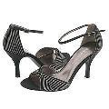 AK Anne Klein Layna Black/Pewter Satin