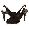 AK Anne Klein Quirissa Chocolate Suede