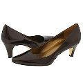 AK Anne Klein Paisley Dark Brown Patent
