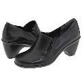 Easy Spirit Tristan Black/Black Leather