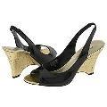 AK Anne Klein Lexine Black/Gold Patent