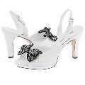 AK Anne Klein Elisha White Leather