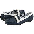 AK Anne Klein Ritchey Blue/White Leather
