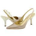 AK Anne Klein Calista Gold/White Patent
