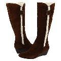 Nine West Yanna Dark Brown Natural Suede