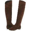 Nine West Flattering Women's Dark Brown Suede Boots