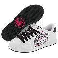 DVS Shoe Company Revival Splat W White/Black Leather Print