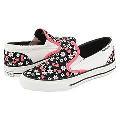 Converse Skidgrip Flowers & Cherries Black/White/Pink