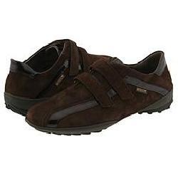 Mephisto Beauty Dark Brown Suede/Patent