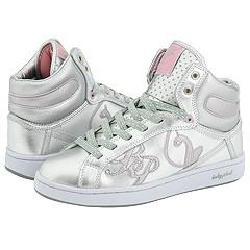 Baby Phat Glitter Cat High Silver/Blushing Bride
