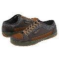 Unltd by Marc Ecko Wheller Brown Leather/Green Trim