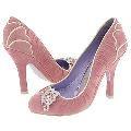 Irregular Choice Debutant 3084-6 B Pale Pink Suede / Cream P
