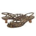 Moda Spana Jelly Olive Snake Print