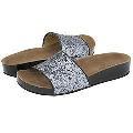 MICHAEL Michael Kors Disco Slide Gunmetal