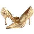 BCBGirls Katchen 5 Holiday Gold Snake