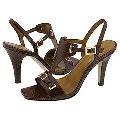 Circa Joan & David Glowing Dark Brown Croco