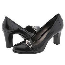 Circa Joan & David Medallion Black Leather