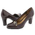 Circa Joan & David Medallion Dark Brown Leather