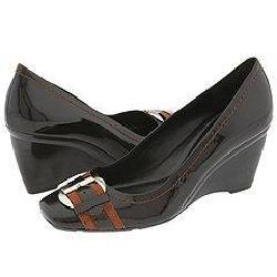 Bandolino Kamee Dark Brown/Cognac Patent