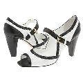 Enzo Angiolini Grieta Black/White Leather