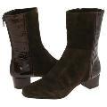 Enzo Angiolini Strut Dark Brown/Dark Brown Suede