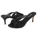 Charles by Charles David Bow Bow Black Satin