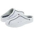 Tommy Hilfiger Flag CL Mule White Signature