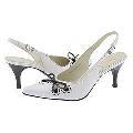Sudini Madaline White/Black Patent