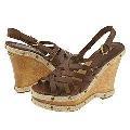 MICHAEL Michael Kors Belinda Wedge Brown(Size 8 M)
