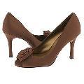 Charles by Charles David Rosa Brown Satin