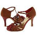 Exchange by Charles David Web Cognac/Red Kid Suede