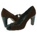 Exchange by Charles David Welcome Dark Brown/Teal Suede