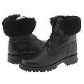 Bastien Zoe Blk Lea/Shearling